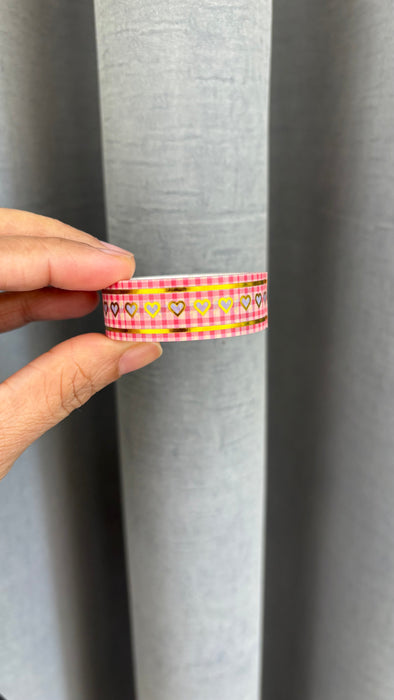 Gingham Washitape Bundle ✨🎁Set of 5 ✨ GINGHAM JOURNALS