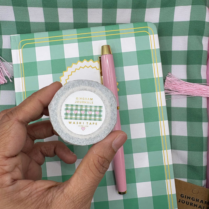 Gingham Washitape GINGHAM JOURNALS