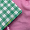 Gingham “ Teal + Pink Little heart” Limited Edition Premium Bullet Journal GINGHAM JOURNALS