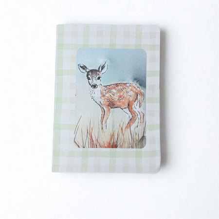 Gingham “Deer” Greeting Card Limited Edition GINGHAM JOURNALS