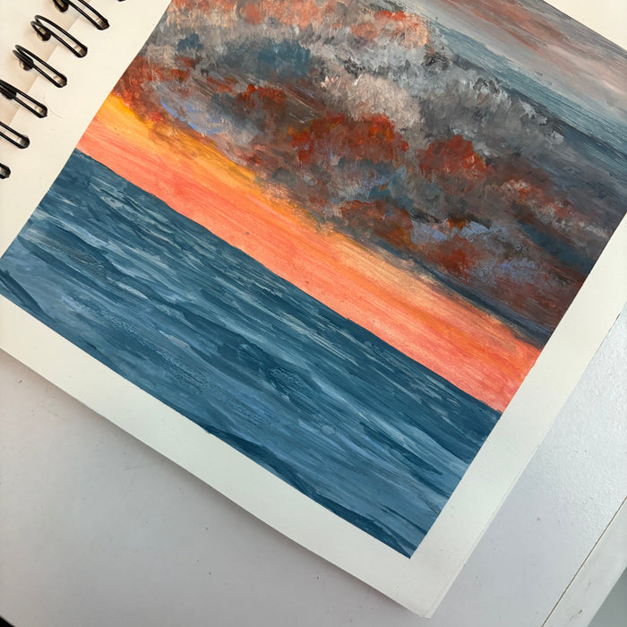 “Amber Sunset” GINGHAM JOURNALS