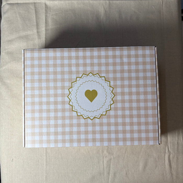 Olive green gingham Gift Set 🎁✨ GINGHAM JOURNALS