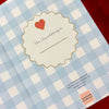 Light blue gingham Gift Set🎁✨ GINGHAM JOURNALS