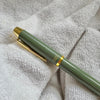 Matcha green Metal Heavy Pen : Black Gel Ink GINGHAM JOURNALS