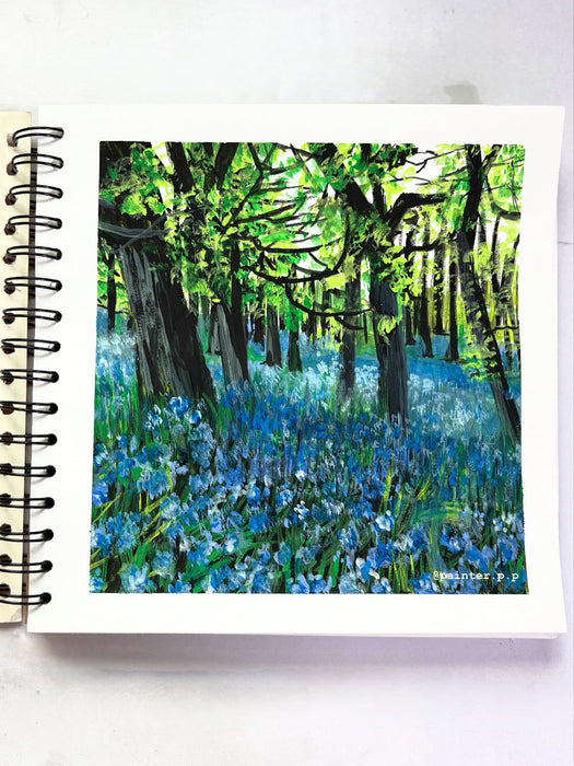 “The Blue Forest” GINGHAM JOURNALS