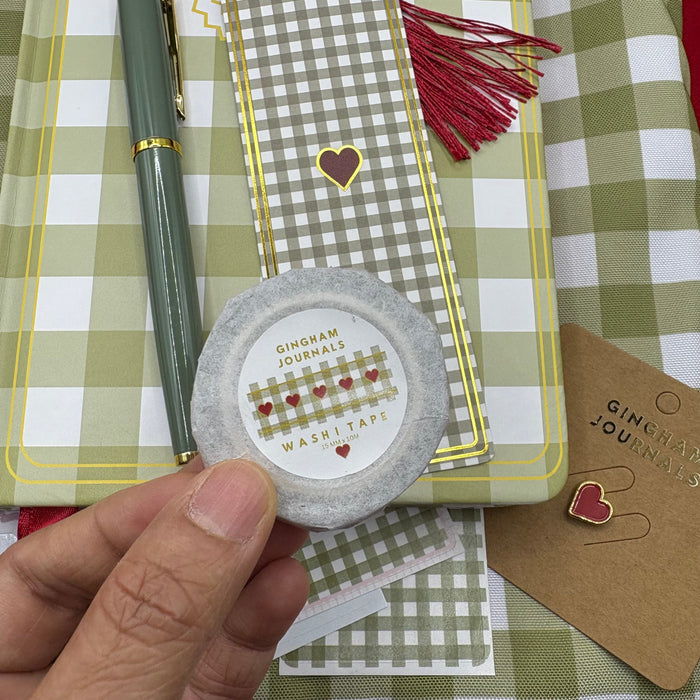 Gingham Washitape GINGHAM JOURNALS