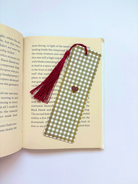 Gingham Bookmarks Bundle Gift Set 🎁✨ GINGHAM JOURNALS