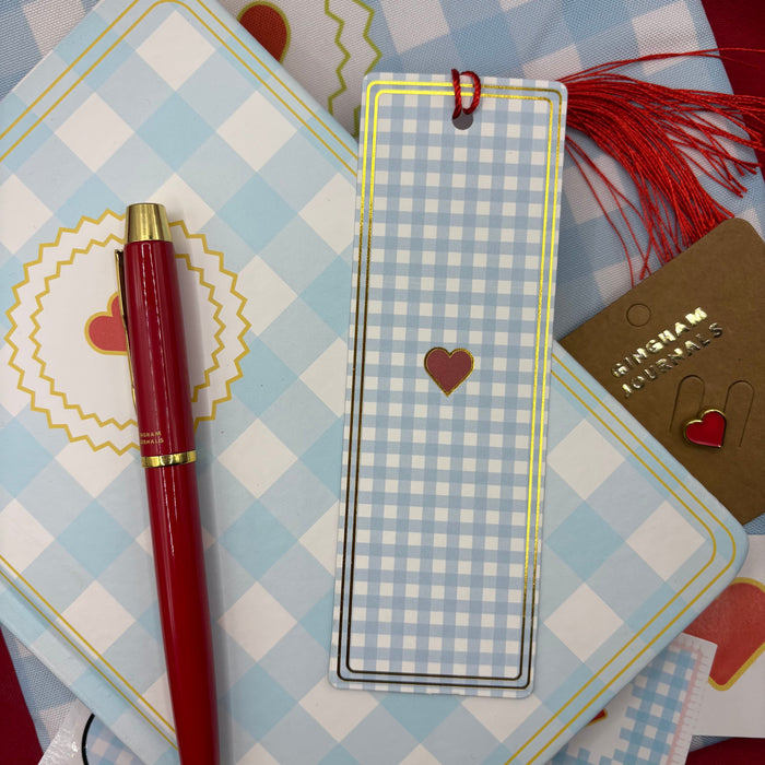 Gingham Bookmarks Bundle Gift Set 🎁✨ GINGHAM JOURNALS