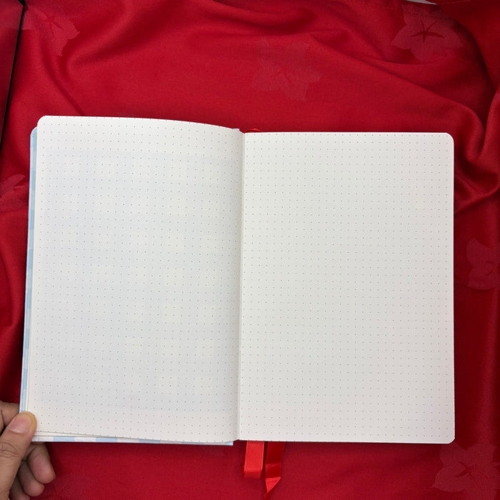 Gingham “Blue + Red” Little heart Gift Set GINGHAM JOURNALS