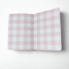 Gingham “Lady in pink” Greeting Card Limited Edition GINGHAM JOURNALS