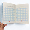 Gingham “ Blue + Red Little heart” Limited Edition Premium Bullet Journal GINGHAM JOURNALS