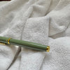 Matcha green Metal Heavy Pen : Black Gel Ink GINGHAM JOURNALS