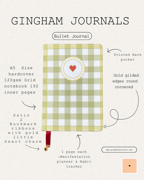 A5 Bullet Journals Notebooks Bundle (Dotted,Grid,Lined,Blank) 🎁📚✨